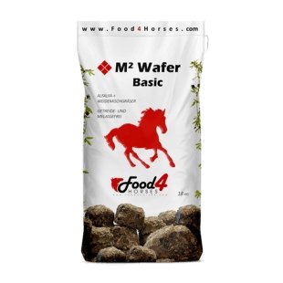 Geschmacksprobe: Food4Horses M² Wafer Getreidefreies Pferdefutter - Food4horses